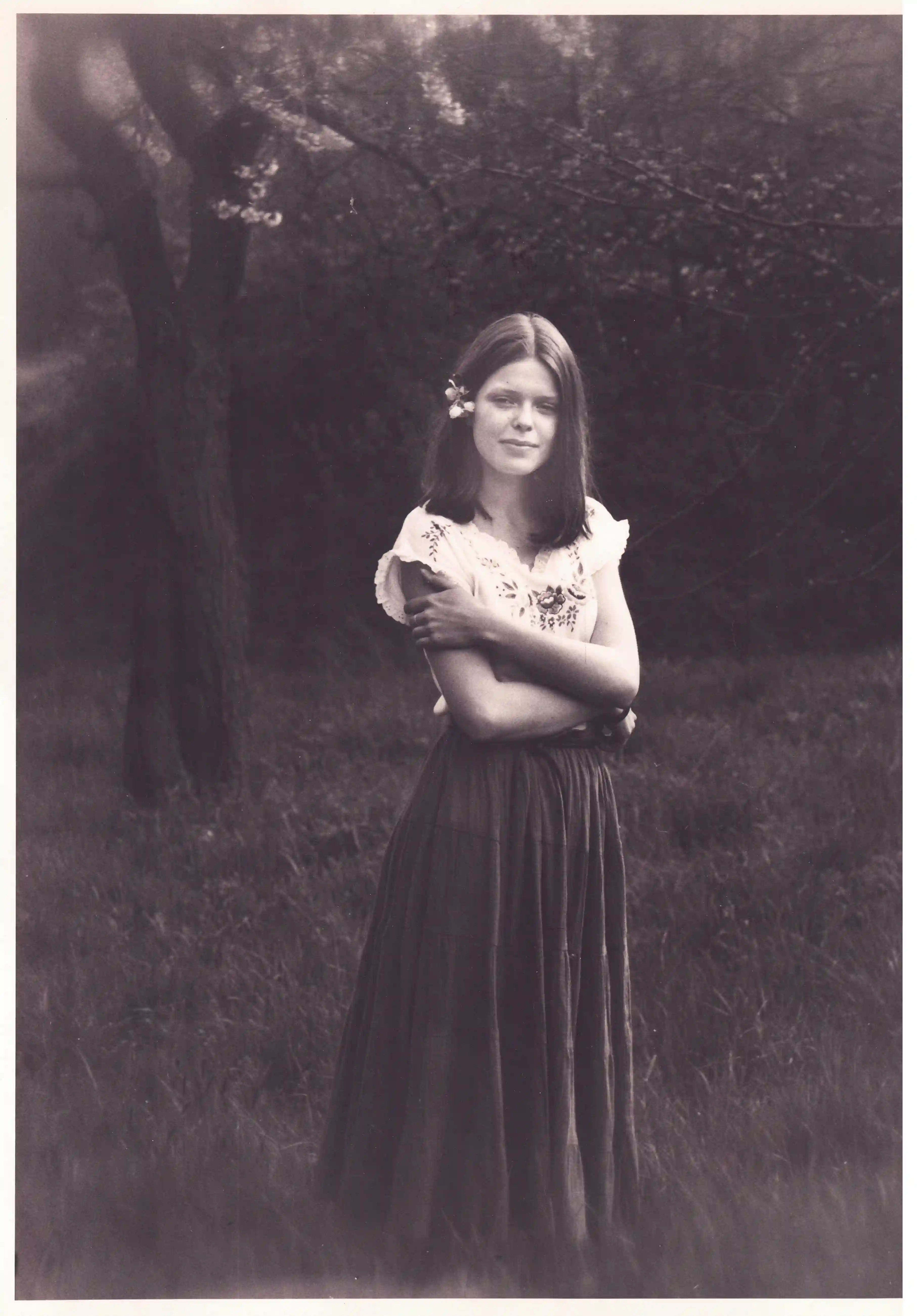 Rainer - Frau Klein (selengetont). Dieses Bild entstand im Jahr 1984.