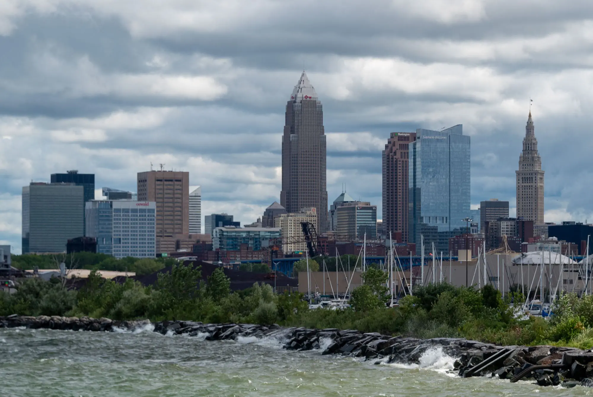 Cleveland OH Skyline